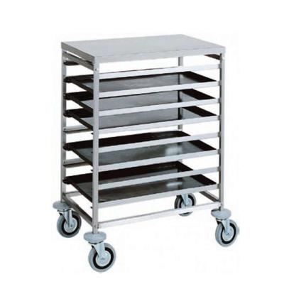 Fimar Backblechwagen mit Regal - 8 Backbleche 80x60 cm oder 16 Backbleche 40x60 cm