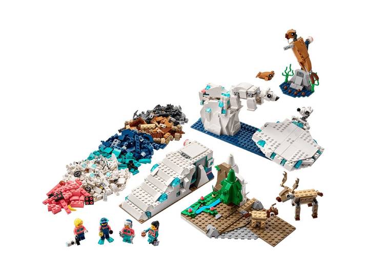 LEGO® Education 45203 Naturwissenschaften Set Arktis-Tiere Spielbausteine, (Set, 1134 St., Set)