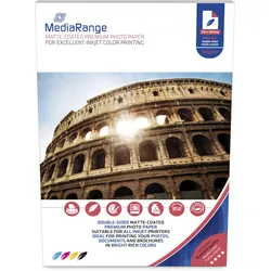 MediaRange Fotopapier Inkjet DIN A4 matt 200 g/m2