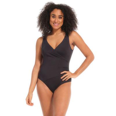 Badeanzug MAGIC BODYFASHION "Shaping Fabulous Swimsuit", Damen, Gr. L, N-Gr, schwarz, Elasthan, Polyamid, unifarben, Badeanzüge Badeanzug, Shaping-Einsatz und herausnehmbare Polster