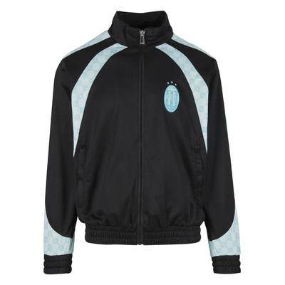 Langmantel PEQUS "PEQUS PEQUS Football Logo Track Jacket", Herren, Gr. M, mc, 100% Polyester, Jacken