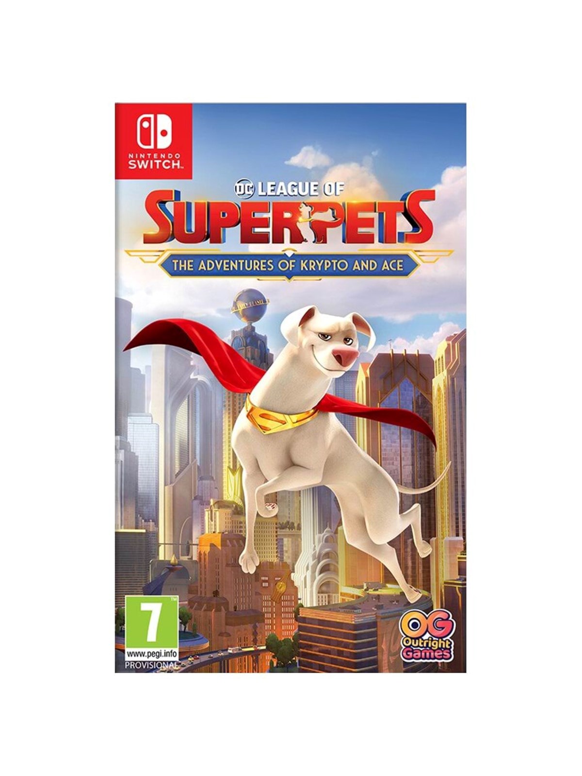 DC League of Super-Pets: The adventures of Krypto and Ace - Nintendo Switch - Abenteuer - PEGI 7