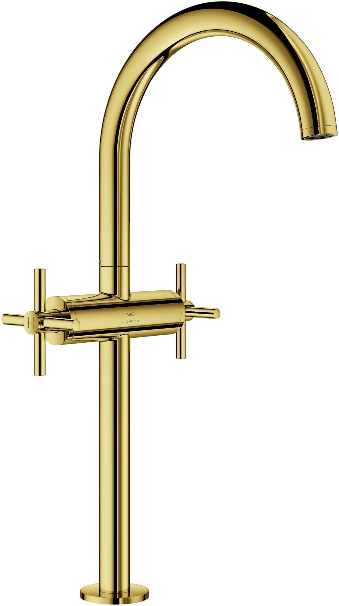 Grohe Atrio mitigeur lavabo à deux poignées 21149GL0 1/2", taille XL, cool Sunrise