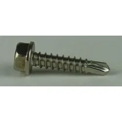 DIN 7504 Edelstahl A2 Form K 4,2x16 - Bohrschrauben Sechskant-Flanschkopf