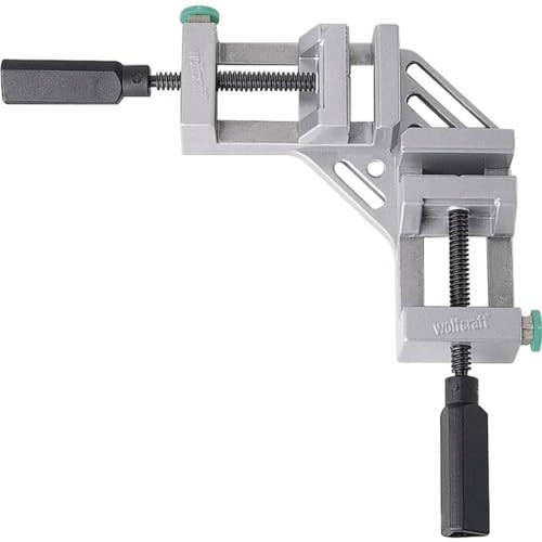 Wolfcraft Klemmobiel Hoekklem - 90 Graden Verstekklem en Machineklem - Zilver/Multicolour