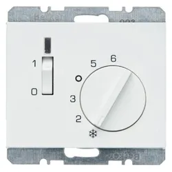 Berker Raumtemperaturregler, Thermostat, Weiss
