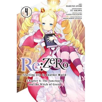 RE: Zero -Starting Life in Another World-, Chapter 4: The Sanctuary and the Witch of Greed, Vol. 4 (Manga), Taschenbuch von Haruno Atori,Jeremiah