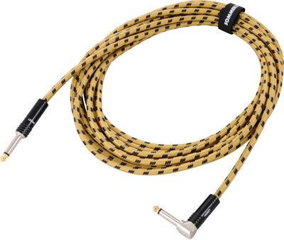 Sommer Cable Classique Jack Angled YE 6m tweed