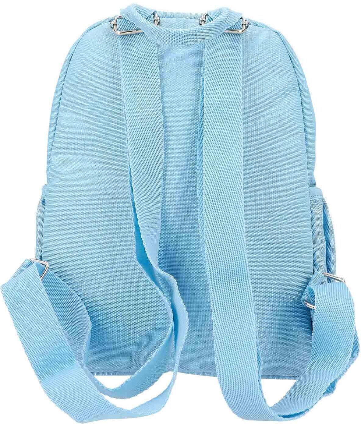 Rucksack DEPESCHE "Rucksack Fell Iceworld TOPModel 11 x 21 x 27 cm hellblau", Jungen, Gr. B/H/T: 21cm x 27cm x 11cm, blau (hellblau), Polyester, Rucksäcke Rucksack