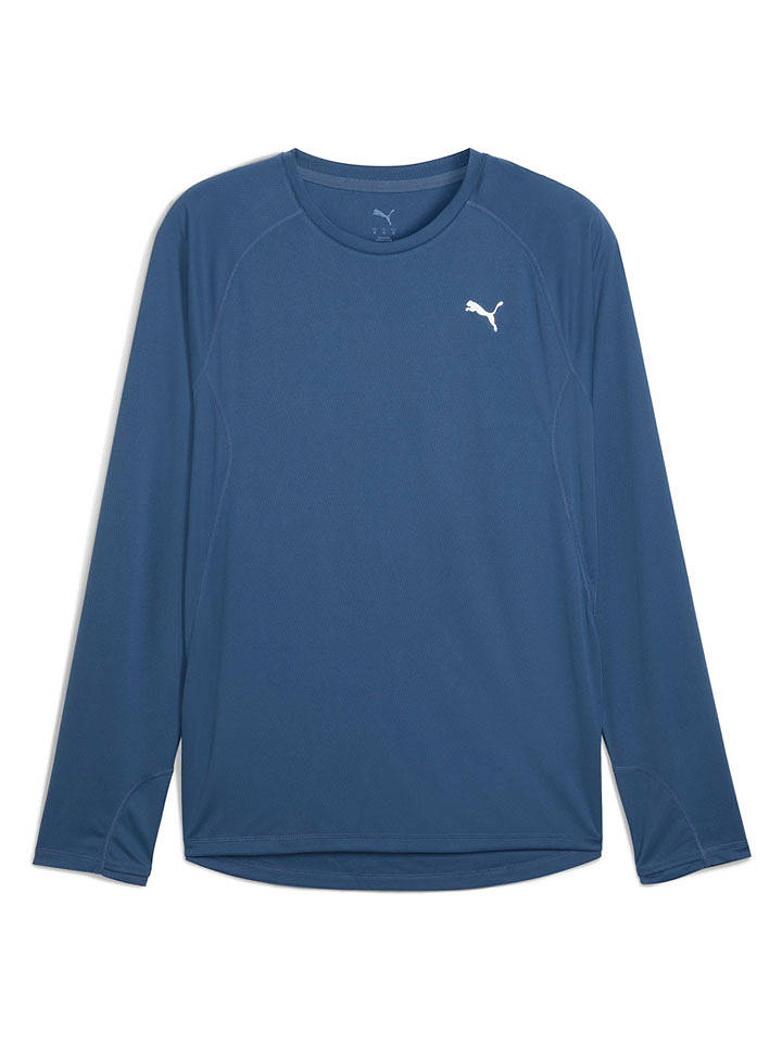 Puma Lauflongsleeve "Velocity" in Blau - L
