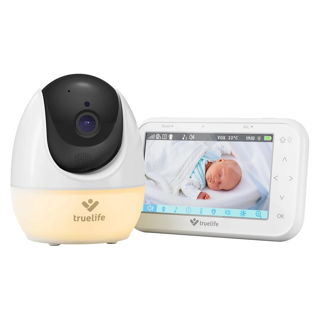 KAM NannyCam R4 Pro Digitaler Video-Babyphone (Babyphone Audio, Babyphone mit Kamera, 300 m) (TLVMMNCR4PNWA)