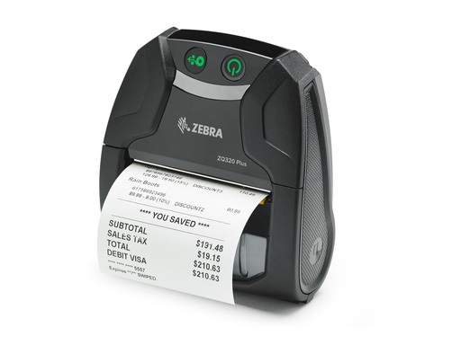 Zebra ZQ320 Plus - Belegdrucker - Thermodirekt (ZQ32-A0E04TE-00)