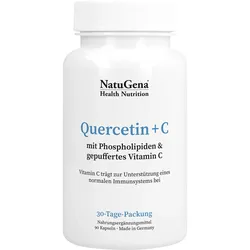 Quercetin + Vitamin C Hochdosiert + Magnesium 90 ST