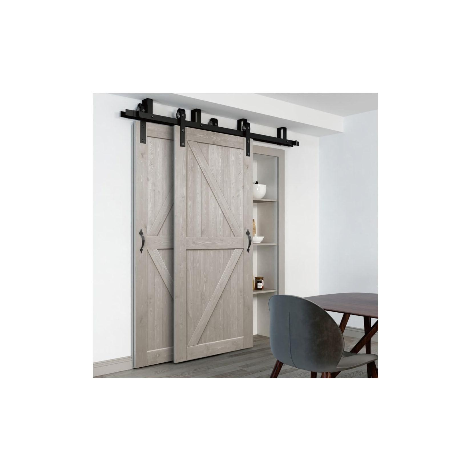 HOME DELUXE Doppelholzschiebetür SOLIA – 205 x 90 cm