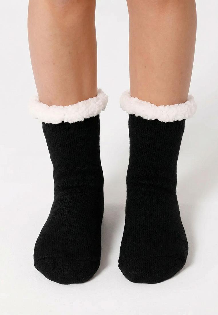 "Pure Black" Sherpa sokken