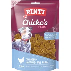 Rinti Chicko Plus Collagen Hearts | 12x 80g Hundesnack
