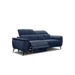 SOFA AVENA 3-Sitzer mit 1 Relaxfunktion, dunkelblau