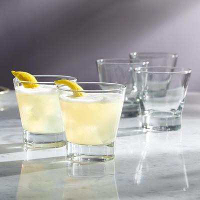 Libbey Modern Bar Essentials Double Old Fashioned Glasses, 10.5-ounce, Set of 6 - Set of 6