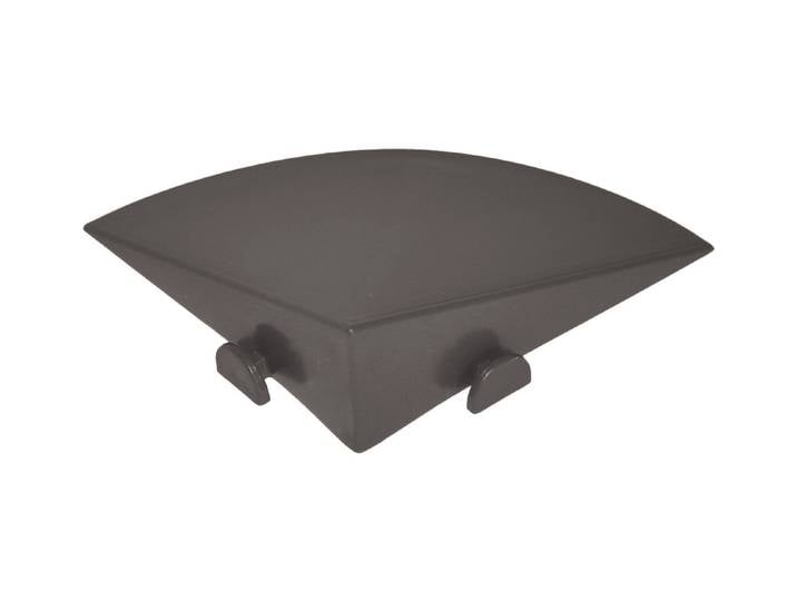 Eckrampe für Platte Crossover Anthrazit 10 × 10 cm 30 Stück