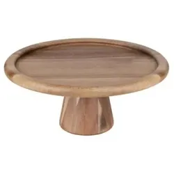 Kuchenständer aus Akazienholz Olympia 305(Ø) x 127(H)mm