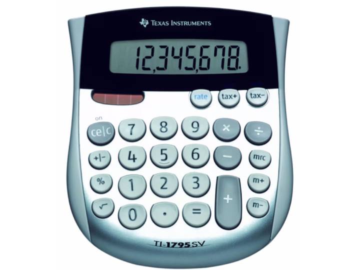 Texas Inst. TI 1795 SV Rechner – Taschenrechner/Tischrechner
