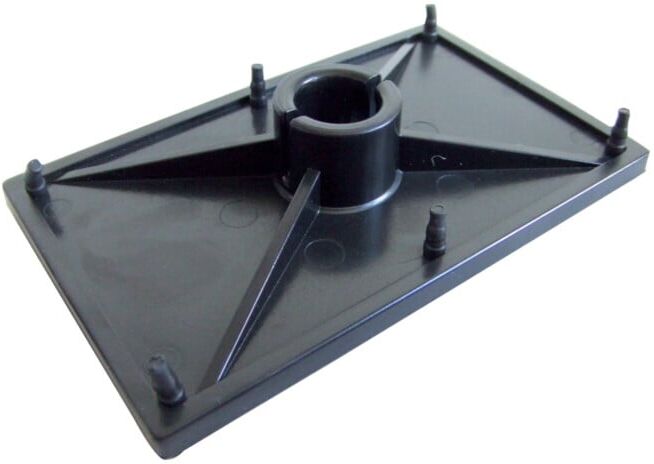 Plaque de base pour support/serre-joint allemand ; Glück (3026)