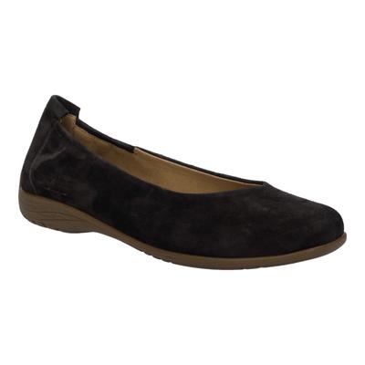 Ballerina JOSEF SEIBEL "Fenja 38, chocolate", Damen, Gr. 41, schwarz (chocolate), Schuhe Ballerina