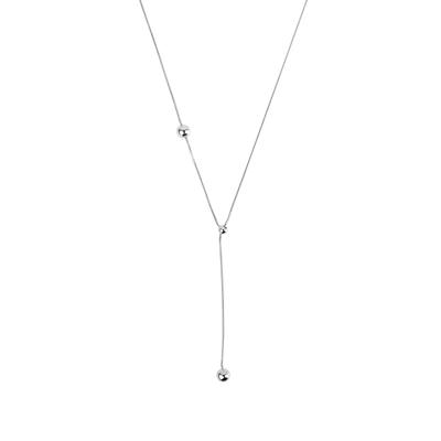 Y-Kette TOM TAILOR, silber (silberfarben), Halsketten, Damen, Silber 925 (Sterlingsilber), L: 45 B: 1mm, B:1mm