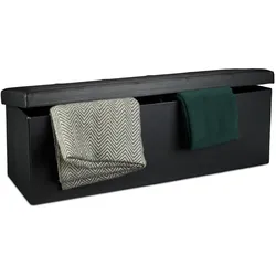 Relaxdays, Sitzbank, Faltbare Sitzbank (114 cm)