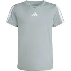 ADIDAS Kinder Shirt Training Essentials 3-Streifen, Größe 170 in Silber Silber