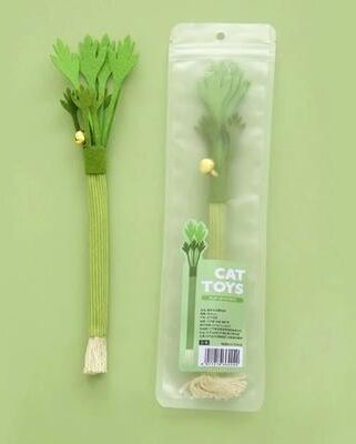 Uplifted Finds Interactive Bite Resistant Cat Chew Toy Set With Bells And Teeth Cleaning Ridges 2 Pcs B