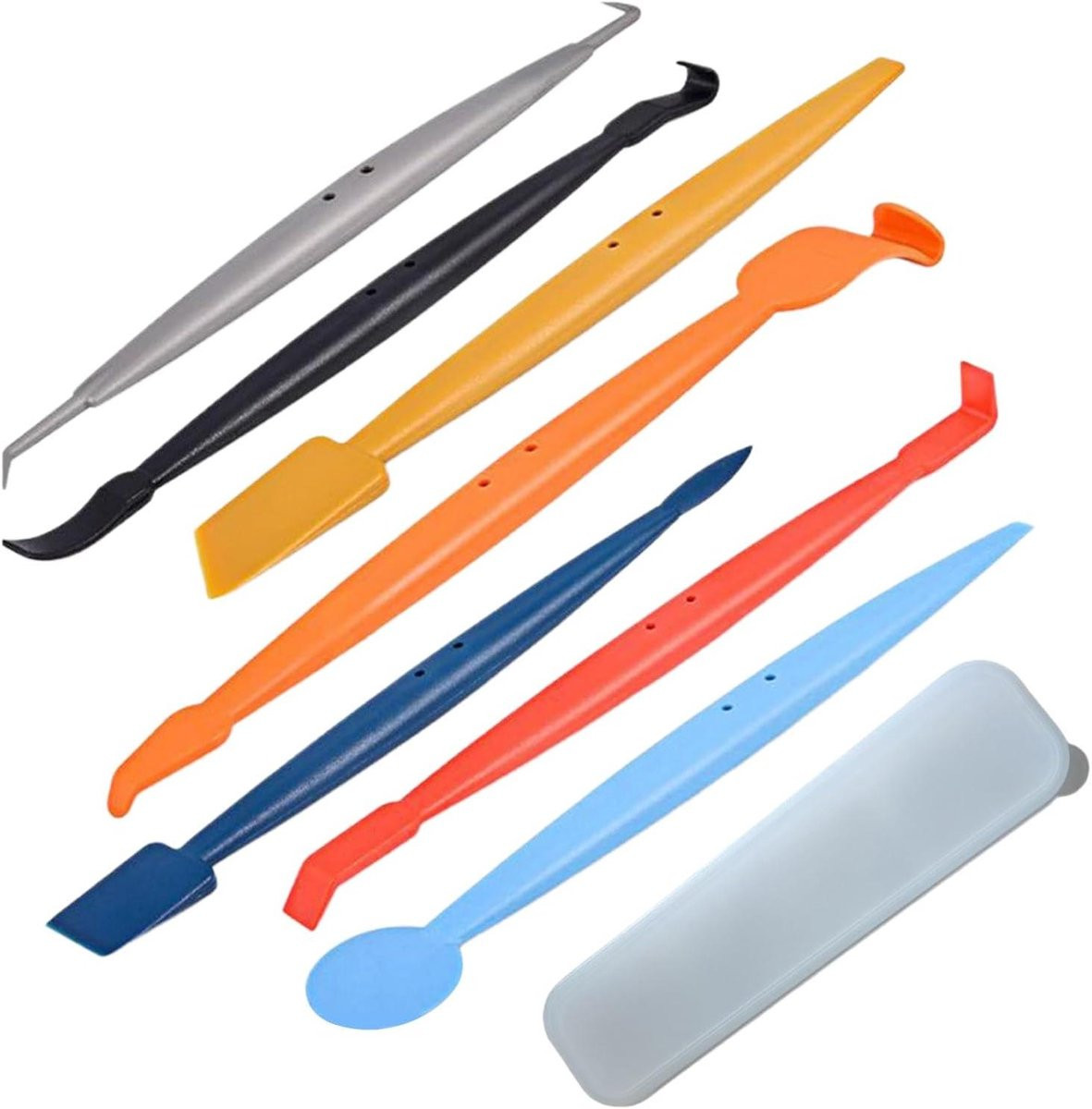Raamfolie Squeegee 7-delige Foliegereedschap Set voor Glasbescherming