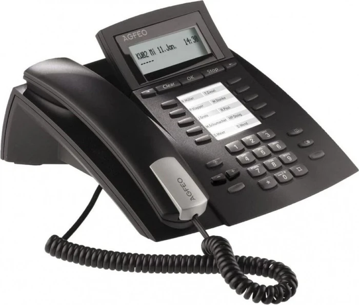 Agfeo ST22 IP Telefon schwarz