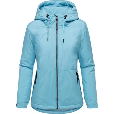 Winterjacke RAGWEAR "Bevin Warm YOUMODO", Damen, Gr. M (38), cloud, Obermaterial: 100% Polyester. Innenfutter: 100% Polyester. Wattierung: 100% Polyester, tailliert hüftbedeckend, hoch geschlossener Ausschnitt, verstellbar elastischer Bund mit...