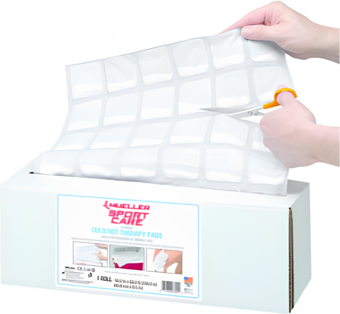 Rolo Dispensador de Almohadillas de Frio/Calor Flexíveis Mueller (40 cm x 8,5 m)