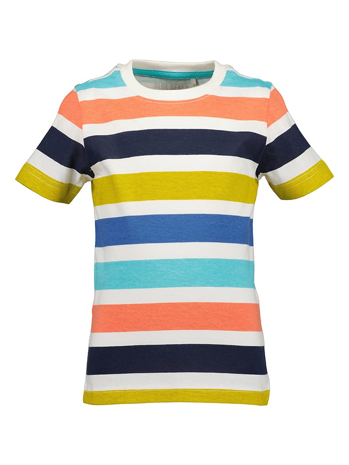 Blue Seven Shirt in Bunt - 116