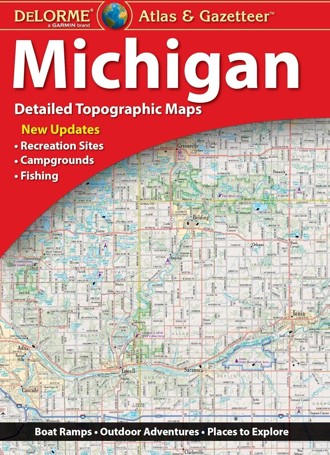 Michigan Atlas & Gazetteer   DeLorme