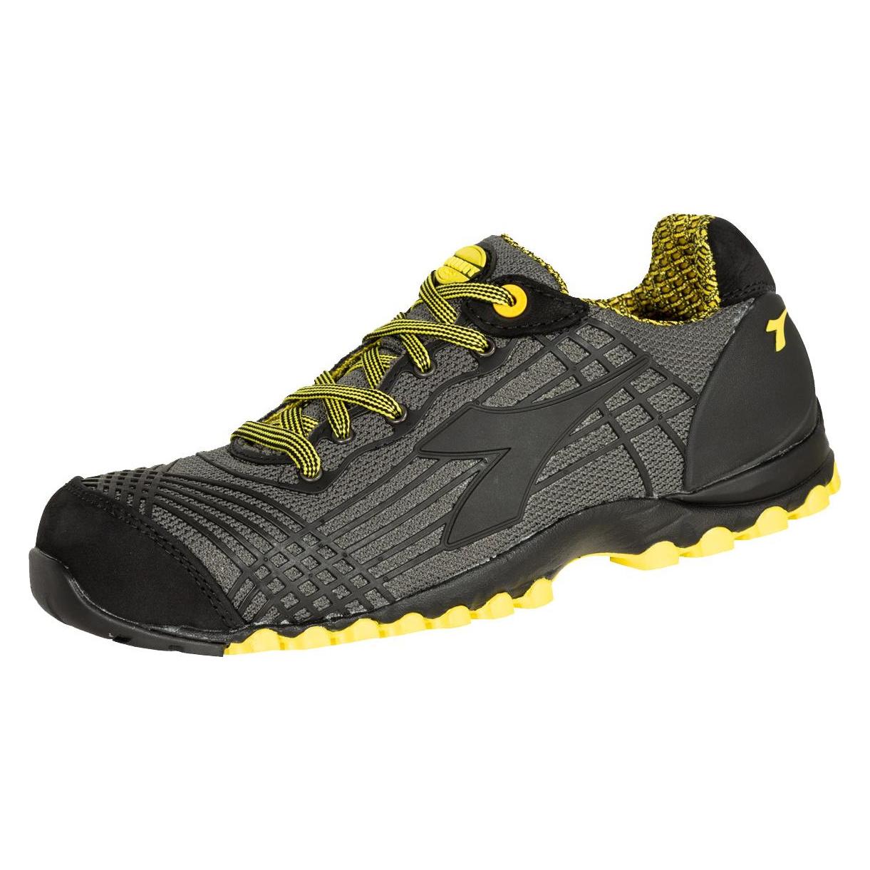 Diadora Sicherheitshalbschuh Beat Textile S1P schwarz/gelb Gr. 39 (S1P, 39) (35515563)
