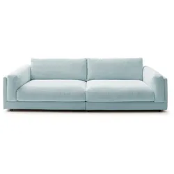 BIG SOFA RAINA Hellblau Cord