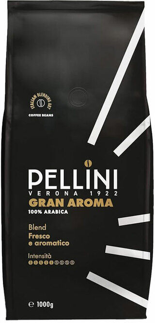 Café Pellini Pellini - Gran Aroma N°3 - Kaffeebohnen 1 Kg - MaxiCoffee