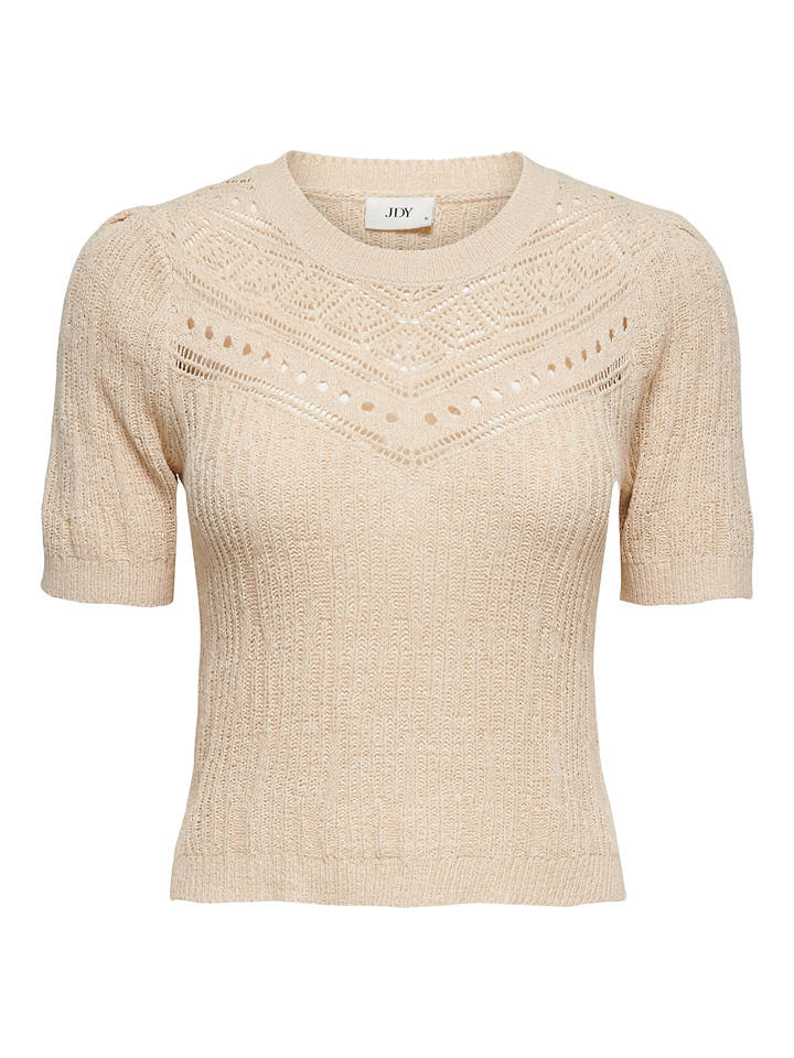 JDY Pullover "Desha" in Beige - XL