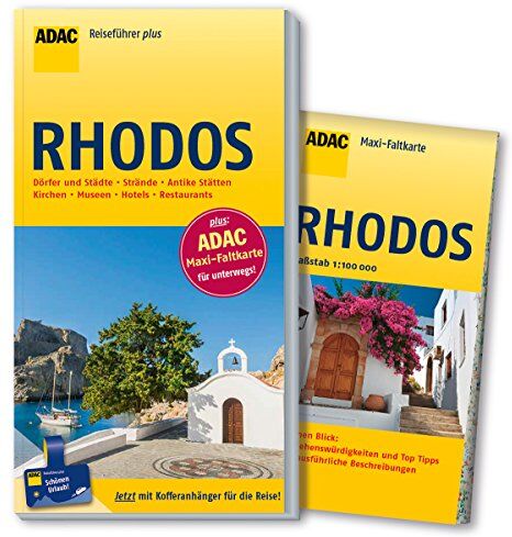 Edda Neumann-Adrian - ADAC Reiseführer plus Rhodos: mit Maxi-Faltkarte zum Herausnehmen - Preis vom 18.10.2026 15:28:09 h