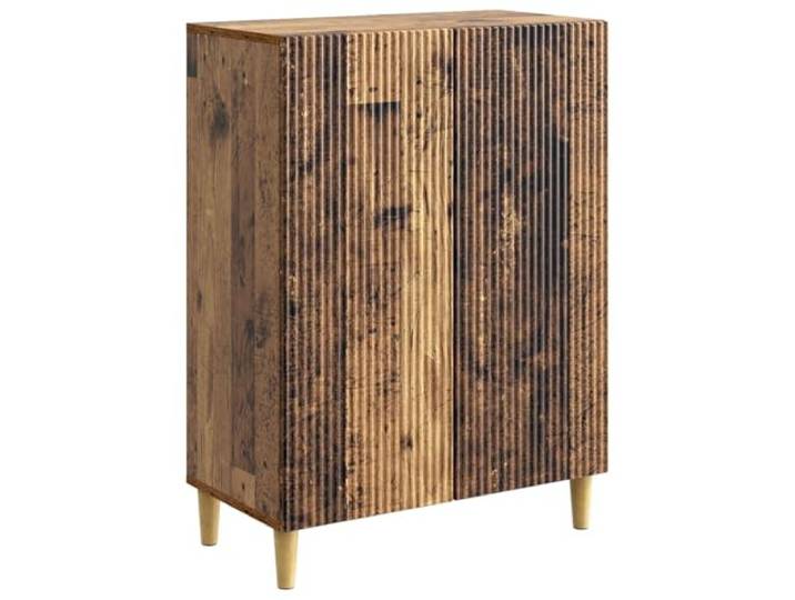 KKgypkn Sideboard Holzwerkstoff 66x34,5x90 cm Vintage-Design, Pendeltür, konische Beine, für Wohnzimmer und Esszimmer