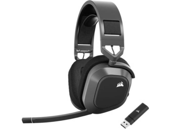 Corsair - Casque Gamer Hs80 Max Wireless Steel Gray