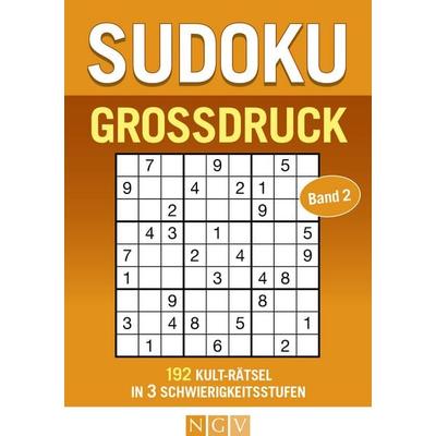Sudoku Großdruck Band 2, Taschenbuch von , Naumann & Göbel, 978-3-625-19814-7