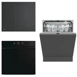Hisense-Sonderangebot: Geräteset mit mattschwarzem Induktionskochfeld SETHIS02