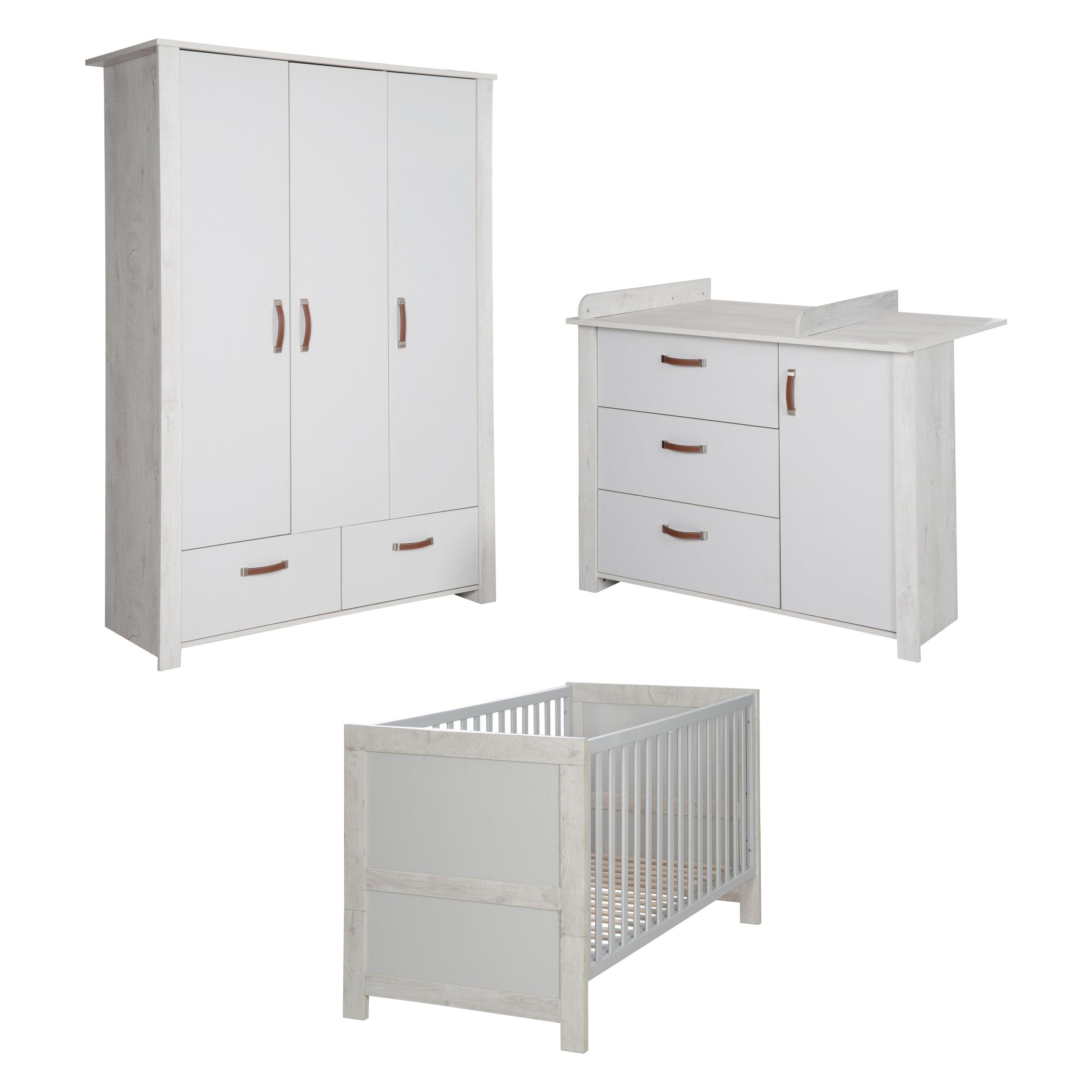 Roba Mila (Babybett, Kinderkleiderschrank, Wickelkommode) (1012816)