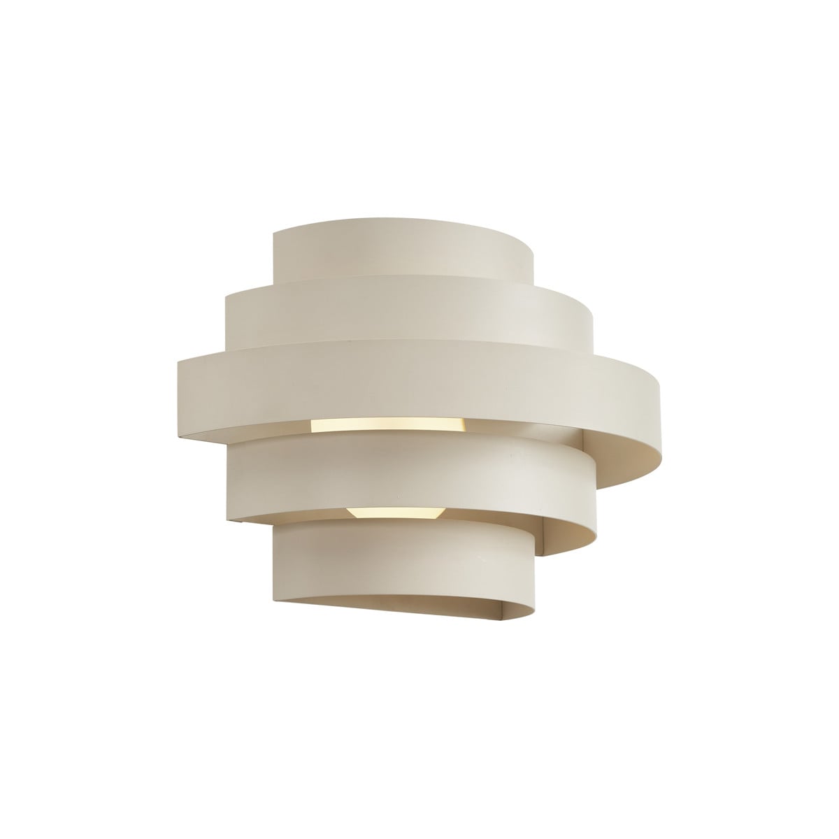 Qazqa Moderne wandlamp beige met dimbare LED