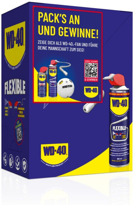 WD-40 Produit multifonction Flexible 400ml Carton 5+1 (31692/164)