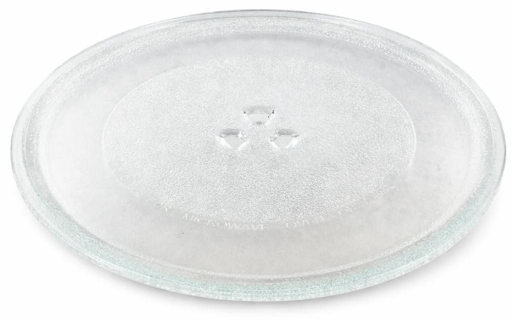 Dripio Magnetron draaitafel van glas met 3 uitsteeksels, Diameter: 25,5 cm